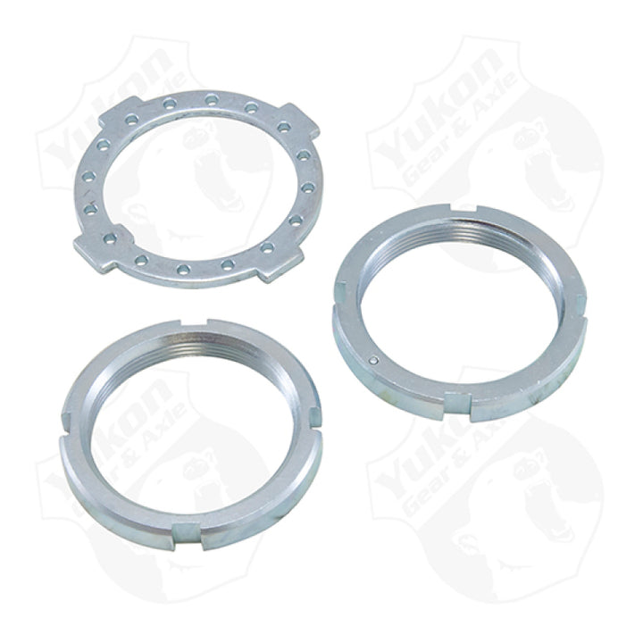 Yukon Gear Dana 50/60 Spindle Nut Kit Replacement - Bull Strap