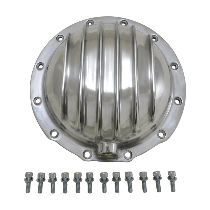 Yukon Gear Finned Polished Aluminum Cover For AMC Model 20 - Bull Strap