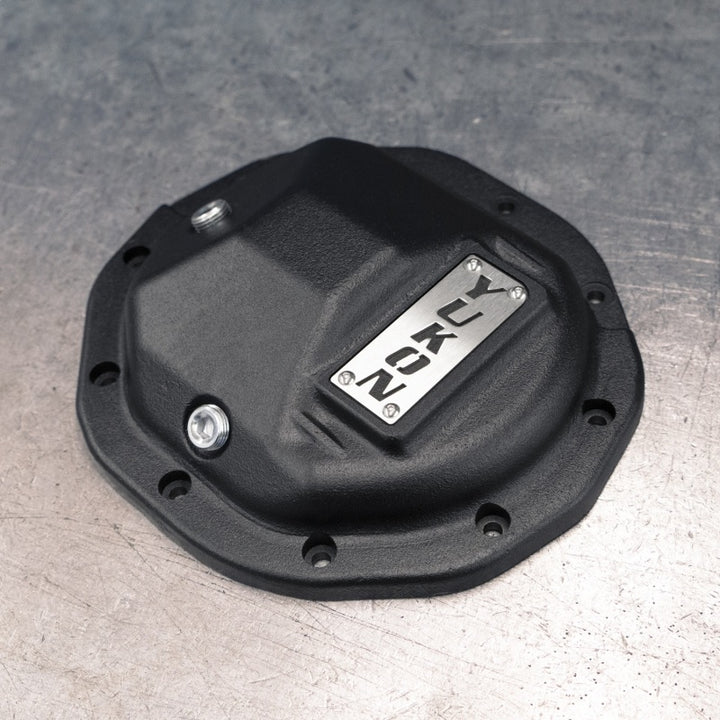 Yukon Gear Hardcore Diff Cover for 8.5inch GM Rear w/ 5/16inch Cover Bolts - Bull Strap