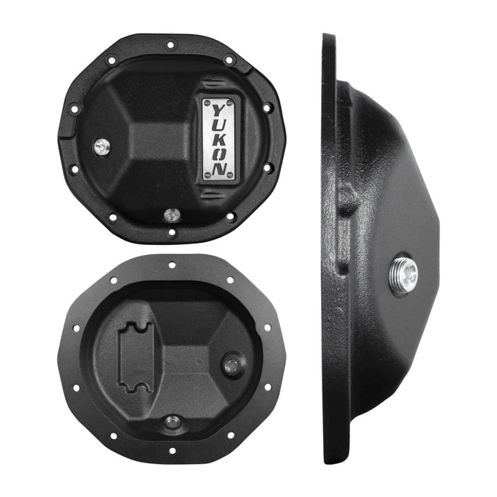 Yukon Gear Hardcore Diff Cover for 8.5inch GM Rear w/ 5/16inch Cover Bolts - Bull Strap