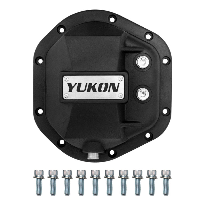 Yukon Gear Hardcore Diff Cover for Dana 44 - Nodular Iron Yukon Cover - Bull Strap