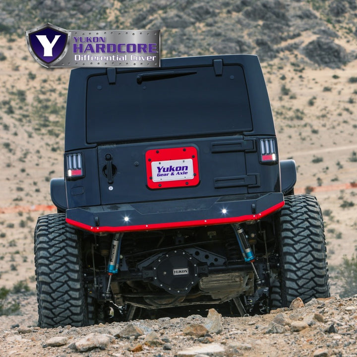 Yukon Gear Hardcore Diff Cover for Dana 44 - Nodular Iron Yukon Cover - Bull Strap