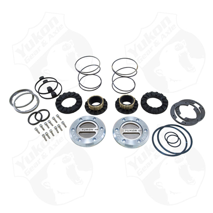 Yukon Gear Hardcore Locking Hub Set For Dana 60 / 35 Spline. 79-91 GM / 78-97 Ford / 79-93 Dodge - Bull Strap