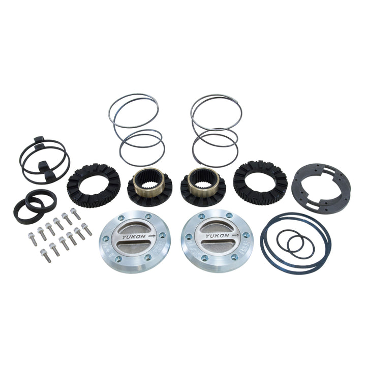 Yukon Gear Hardcore Locking Hub Set For Dana 60 / 35 Spline. 99-04 Ford - Bull Strap