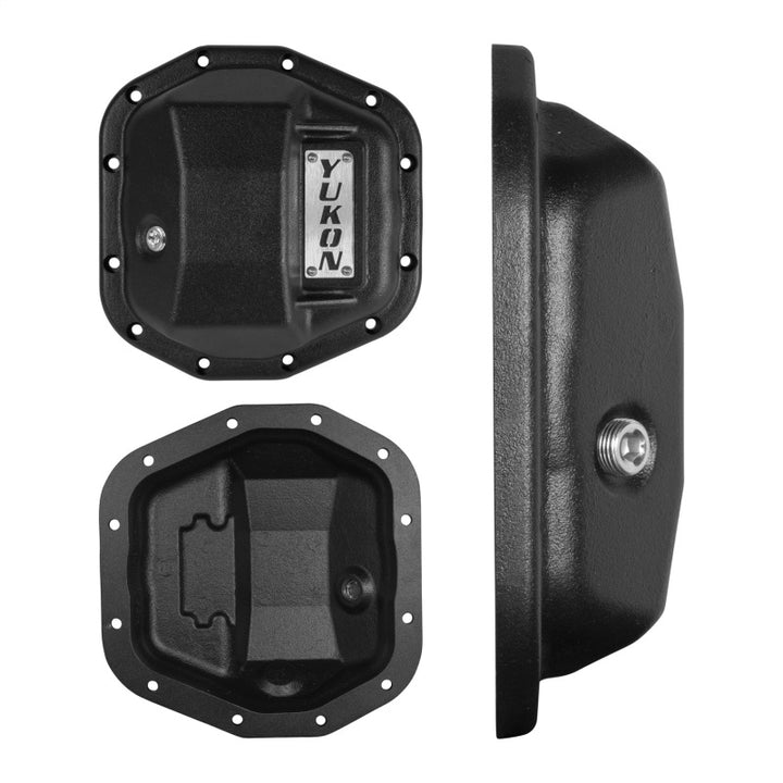 Yukon Gear Hardcore Rear Nodular Iron Cover for Jeep Wrangler JL Dana 44/220mm - Bull Strap