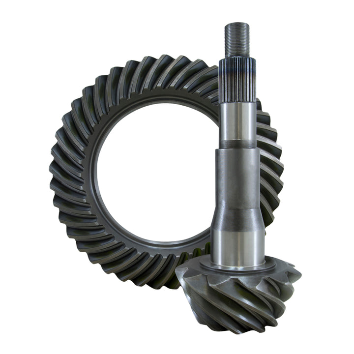 Yukon Gear High Performance Gear Set For 10 & Down Ford 10.5in in a 3.73 Ratio - Bull Strap