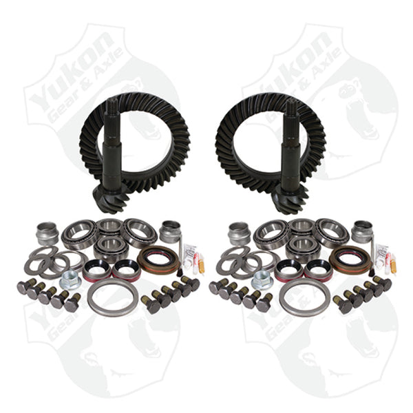 Yukon Gear & Install Kit For Jeep TJ Rubicon - 4.88 Ratio - Bull Strap