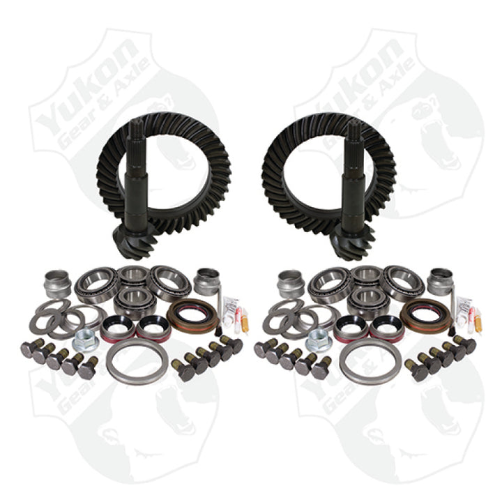 Yukon Gear & Install Kit For Jeep TJ Rubicon - 4.88 Ratio - Bull Strap