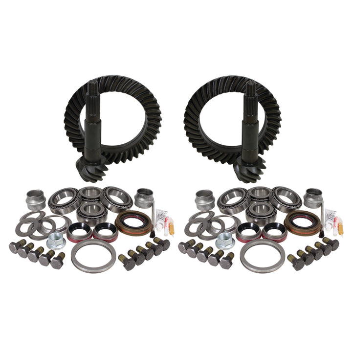 Yukon Gear & Install Kit For Jeep TJ Rubicon - 4.88 Ratio - Bull Strap