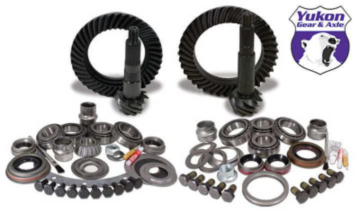 Yukon Gear & Install Kit Package For Jeep JK (Non-Rubicon) in a 5.13 Ratio - Bull Strap