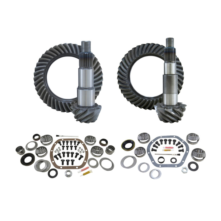 Yukon Gear & Install Kit Package For Jeep JK (Non-Rubicon) in a 5.13 Ratio - Bull Strap