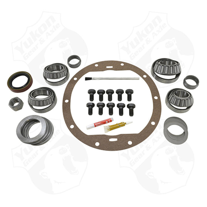 Yukon Gear Master Overhaul Kit For GM 8.5in Diff w/ Aftermarket Positraction - Bull Strap