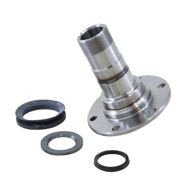 Yukon Gear Replacement Front Spindle For Dana 30 / 79-86 Jeep / 6 Hole - Bull Strap