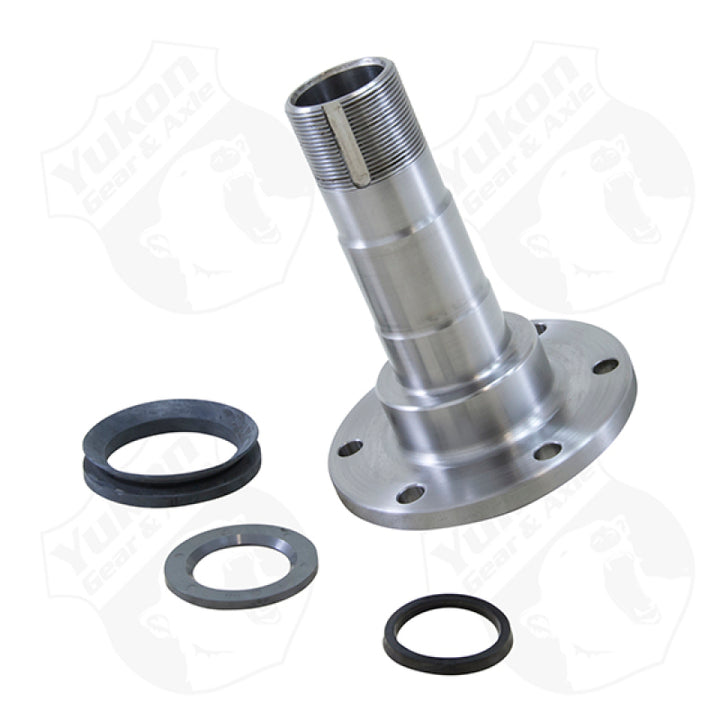 Yukon Gear Replacement Spindle For Dana 44 IFS / 6 Stud Holes - Bull Strap