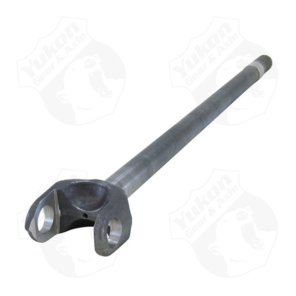 Yukon Gear Right Hand Inner 4340 Chrome Moly Rplcmnt Axle Shaft For Dana 44 / 75-79 Ford F250 - Bull Strap