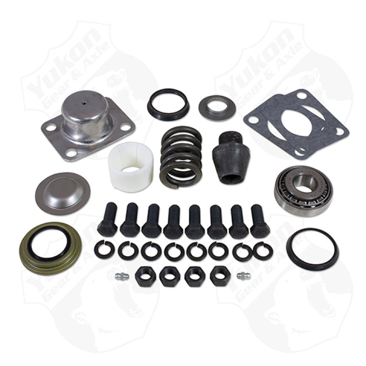 Yukon Gear Rplcmnt King-Pin Kit For Dana 60(1) Side (Pin/Bushing /Seals /Bearings /Spring /Cap) - Bull Strap