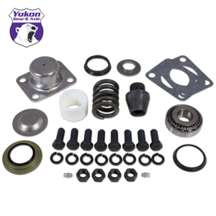 Yukon Gear Rplcmnt King-Pin Kit For Dana 60(1) Side (Pin/Bushing /Seals /Bearings /Spring /Cap) - Bull Strap