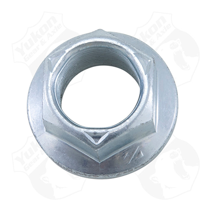 Yukon Gear Rplcmnt Pinion Nut For Model 20 & 35 / Dana 30/44 JK - 7/8-20 Thread / 1 1/8 Socket - Bull Strap