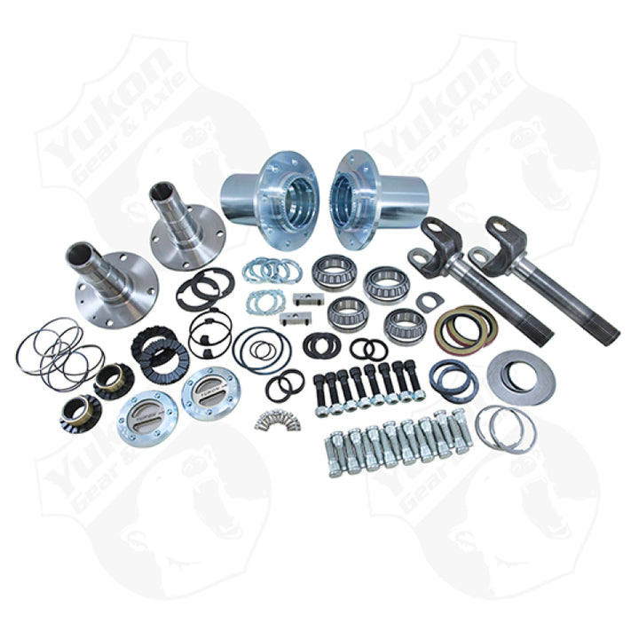 Yukon Gear Spin Free Locking Hub Conversion Kit For Dana 60 & Aam / 00-08 SRW Dodge - Bull Strap