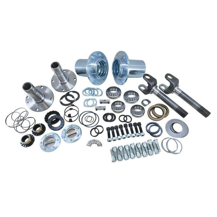 Yukon Gear Spin Free Locking Hub Conversion Kit For Dana 60 & Aam / 00-08 SRW Dodge - Bull Strap