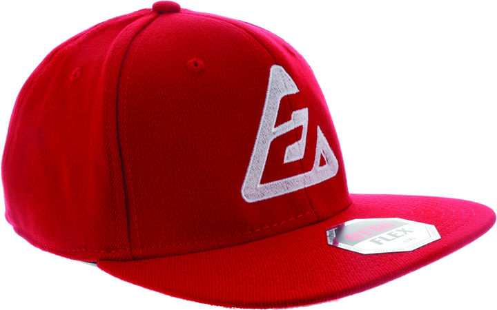 Answer Bold Logo Hat - Red - Bull Strap