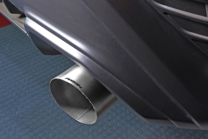PERRIN 22-25 Subaru WRX Single Exit Catback Exhaust - Bull Strap