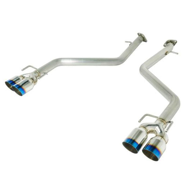 Remark 2017+ Lexus IS250/IS350 Axle Back Exhaust w/Stainless Steel Single Wall Tip - Bull Strap