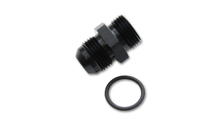 Vibrant -12AN Flare to -8 AN Straight Thread w/ O-Ring Adapter Fitting - Bull Strap