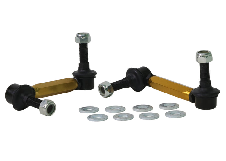 Whiteline 13-19 Subaru BRZ / 13-16 Scion FR-S / 17-19 Toyota 86 Front Sway Bar Link Kit - Bull Strap