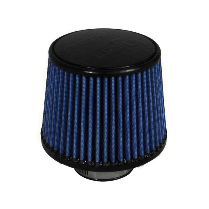 Injen AMSOIL Ea Nanofiber Dry Air Filter - 2.50 Filter 6 Base / 5 Tall / 5 Top - Bull Strap