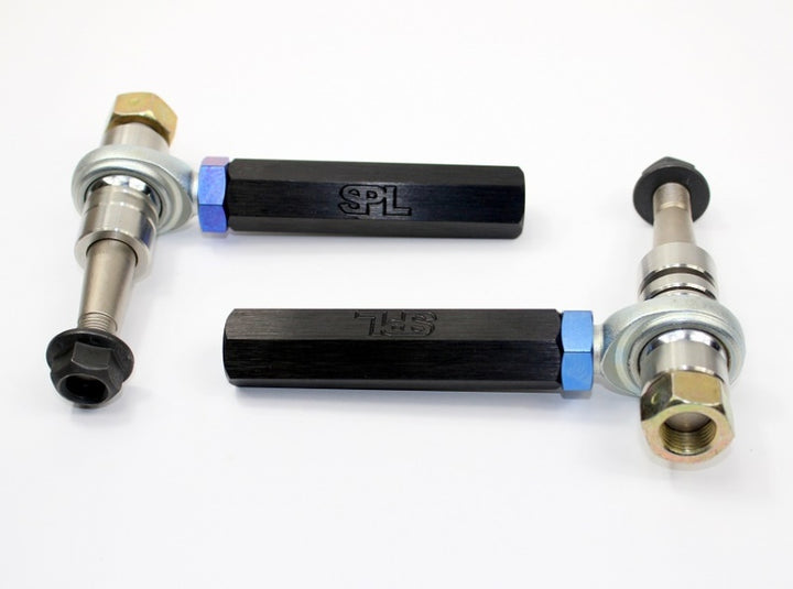 SPL Parts 2013+ Subaru BRZ/Toyota 86 Front Tie Rod Ends (Bumpsteer Adjustable) - Bull Strap