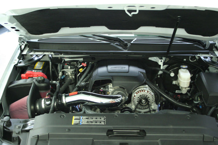 K&N 07-08 Chevy/GMC/Cadillac V8-4.8/5.3/6.0/6.2 High Flow Performance Kit - Bull Strap