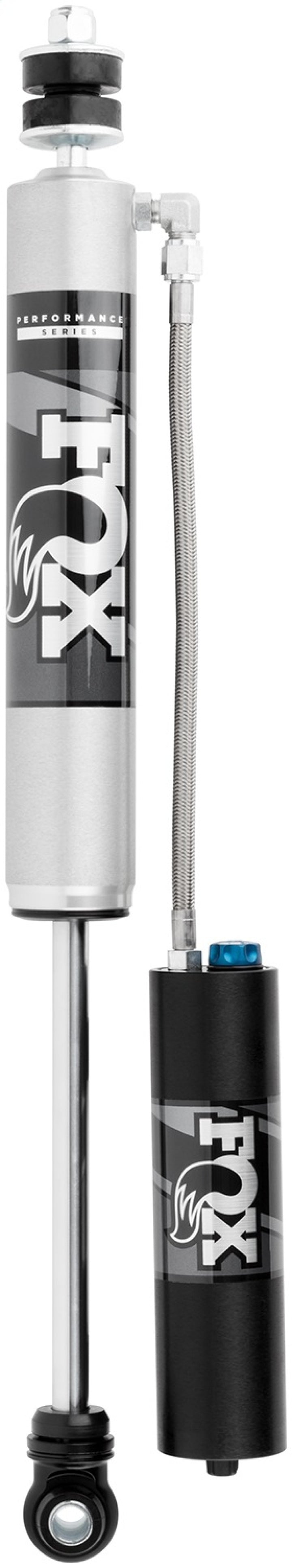 Fox 17-19 Ford F250/F350 2.0 Performance Series Remote Reservoir Adj. Front Shocks 0-1.5in Lift - Bull Strap