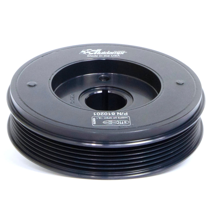 Fluidampr 02-16 Ford 4.0L Barra I6 Steel Internally Balanced Damper - Bull Strap