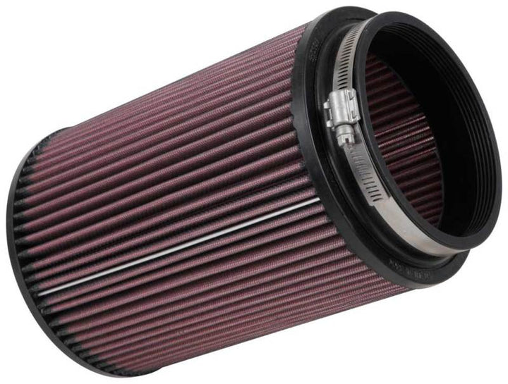 K&N Filter 2 1/4inch 10 Degree Flange 16 1/4inch x 4inch - 4 1/2inch Height - Bull Strap