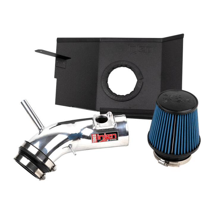 Injen 18-23 Toyota Camry 2.5L Polished Short Ram Air Intake - Bull Strap
