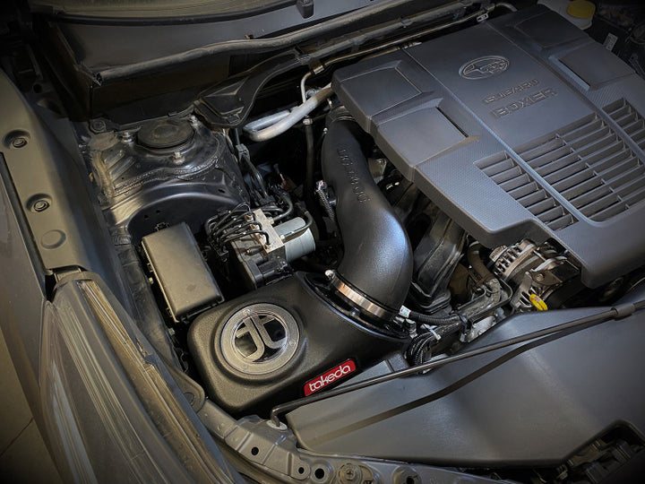 aFe 19-21 Subaru Forester (H4 - 2.5L) Takeda Momentum Air Intake System - W/ PRO 5R Filter - Bull Strap