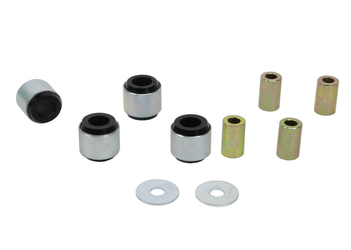 Whiteline Plus 3/08+ Dodge Challenger / 11/05+ Charger Rear Upper Control/Radius Arm Bushing Kit - Bull Strap