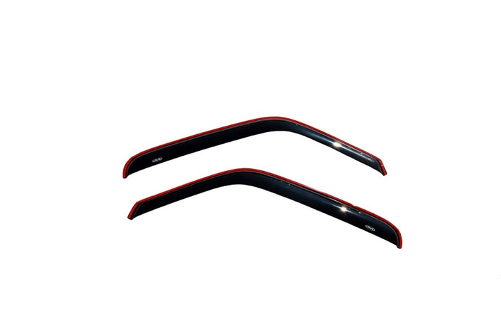 AVS 99-11 Ford Ranger (Fixed Window) Ventvisor In-Channel Window Deflectors 2pc - Smoke - Bull Strap