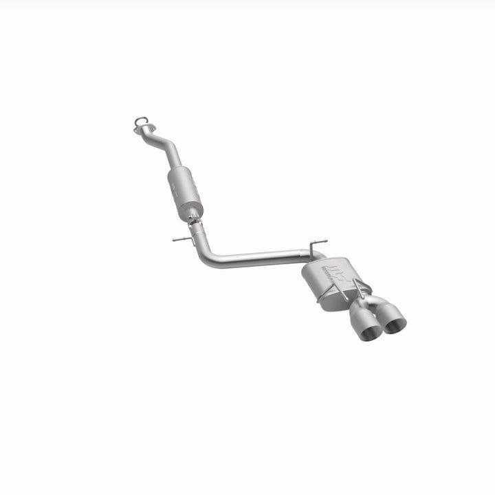 MagnaFlow CatBack 18-19 Toyota Camry SE 2.5L Street Series Single Exit Polished Stainless Exhaust - Bull Strap