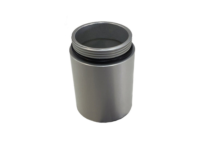 J&L 11-19 Ford F-150 2.7L/3.5L/5.0L Passenger Side Oil Separator 3.0 Cannister Extension - Clear - Bull Strap