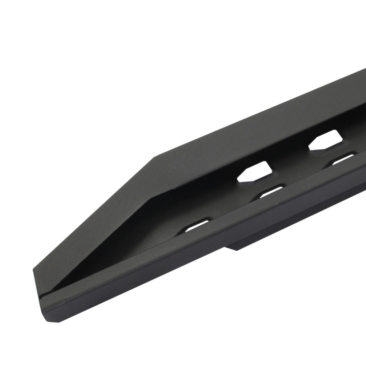 Go Rhino RB20 Slim Running Boards - Universal 80in. - Tex. Blk - Bull Strap