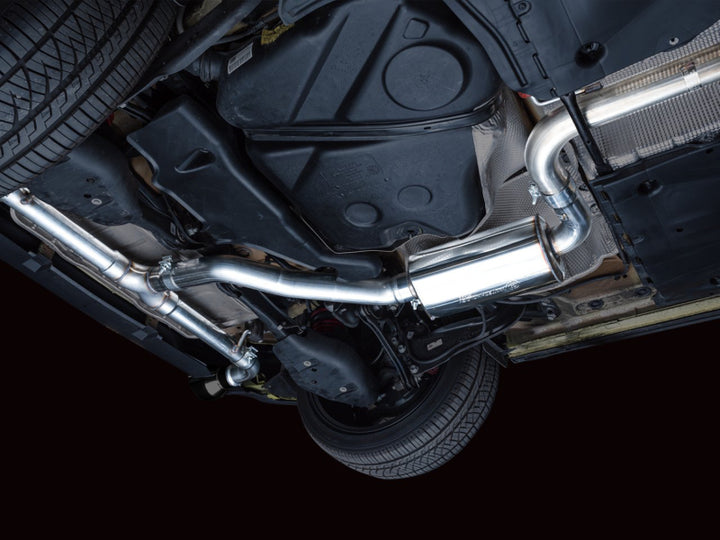 AWE 2022 VW GTI MK8 Touring Edition Exhaust - Diamond Black Tips - Bull Strap