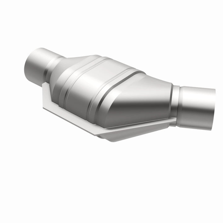 MagnaFlow Conv Univ 2.5 Angled Inlet - Bull Strap