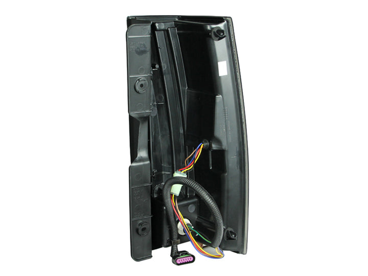 ANZO 2007-2011 Cadillac Escalade LED Taillights Chrome - Bull Strap