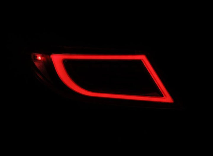 AlphaRex 22-24 Toyota GR86 LUXX LED Taillights Alpha-Black - Bull Strap