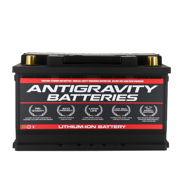 Antigravity H7/Group 94R Lithium Car Battery w/Re-Start - Bull Strap