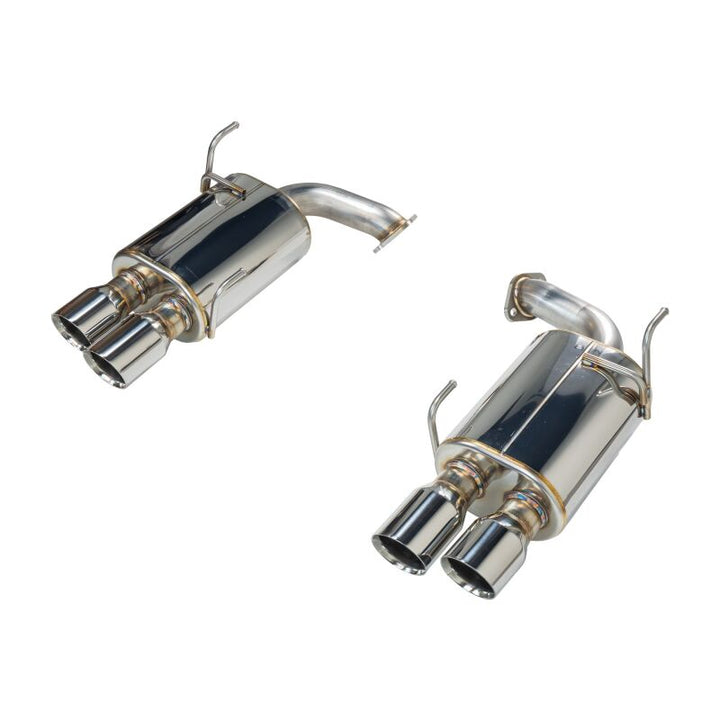 Remark 2022+ Subaru WRX VB Axle Back Exhaust w/Burnt Stainless Steel Dual Wall Tip - Bull Strap