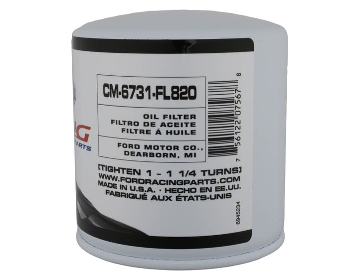 Ford Racing High Performance Oil Filter - Bull Strap