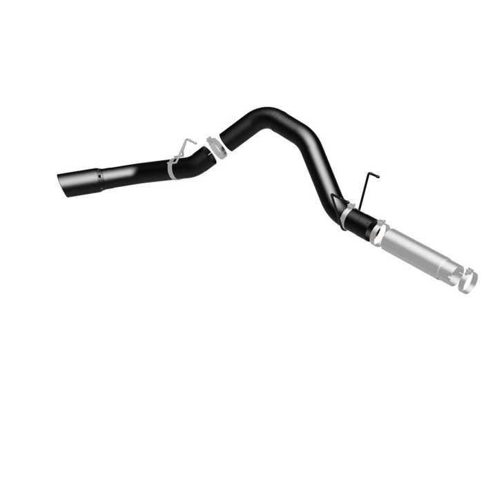 MagnaFlow 2020 Dodge Ram 3500 6.7L DPF-Back Black 5in Single Passenger Side Rear Exit - Bull Strap